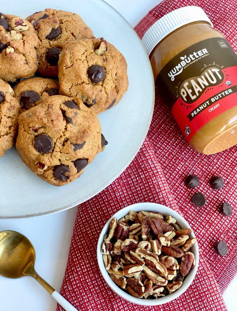 gluten free dairy free chocolate chip peanut butter cookies