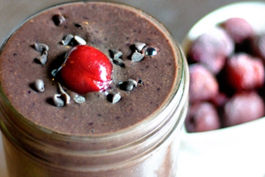 Chocolate Cherry Smoothie