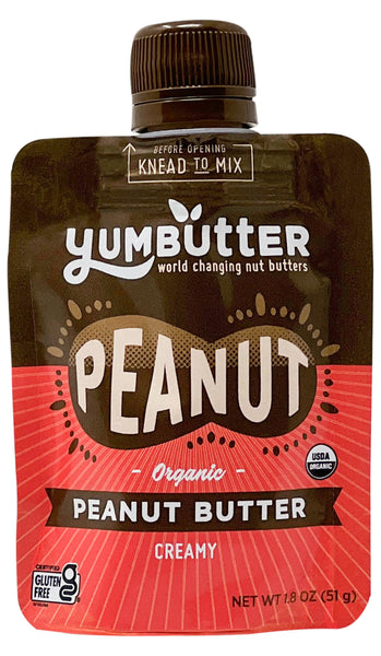 Organic Peanut Butter (10-Pack Mini Pouches) – Yumbutter // World ...